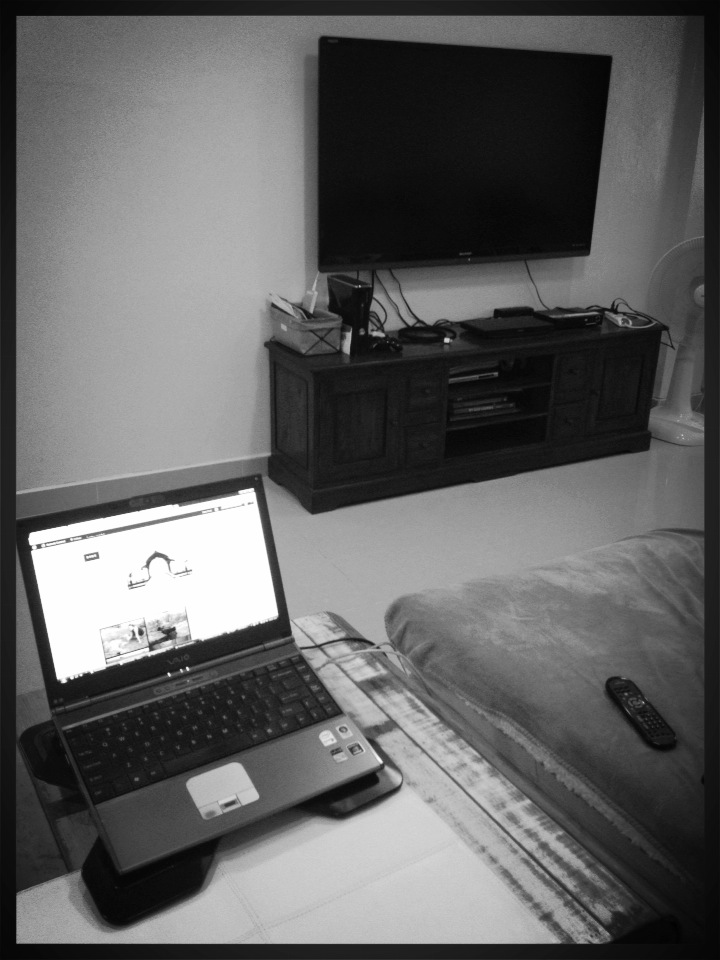 Laptop and Home Office Desk