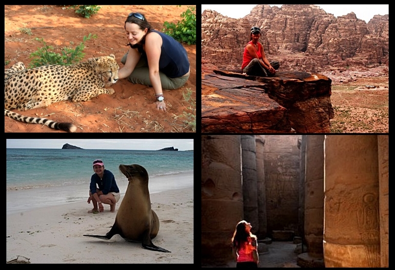 Cuddling a cheetah in Zambia, absorbing the serenity of Petra in Jordan, getting up close and personal with Galapagos seals and being overawed by Egypt's Luxor Temple. Choose to break free...and you can do it all